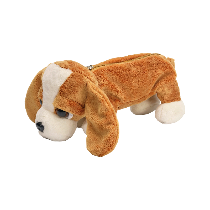 Śliczne pluszowe etui z bichonu