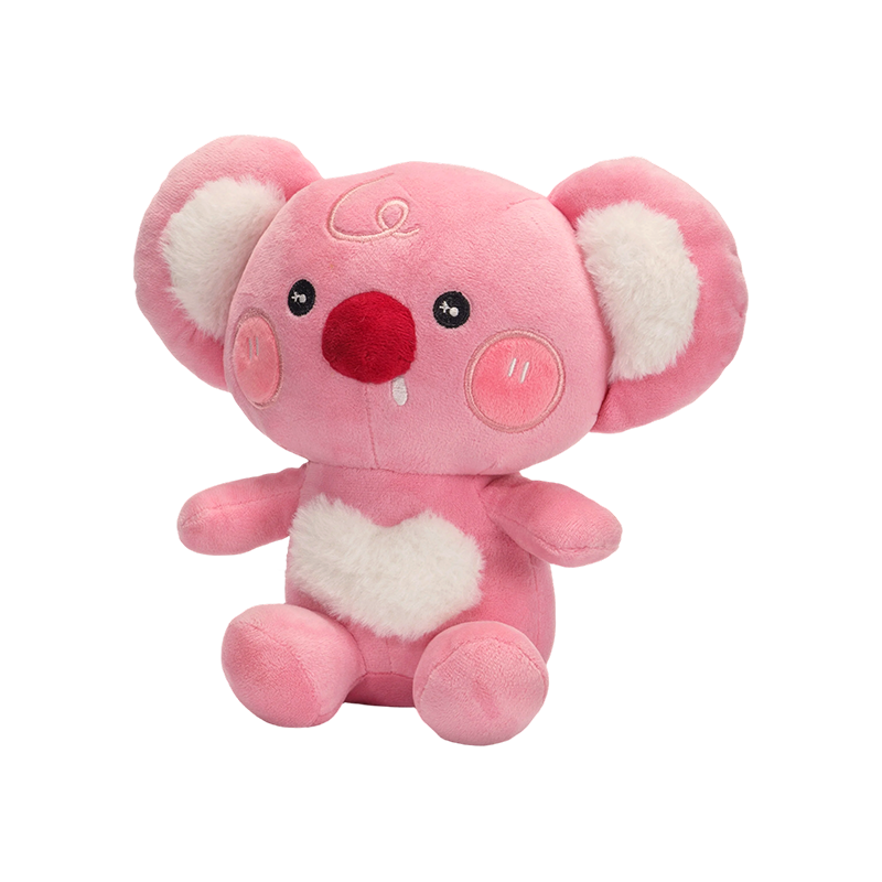 Wypchana pluszowa zabawka koala w kolorze różowym fantasy dla dziewczynek