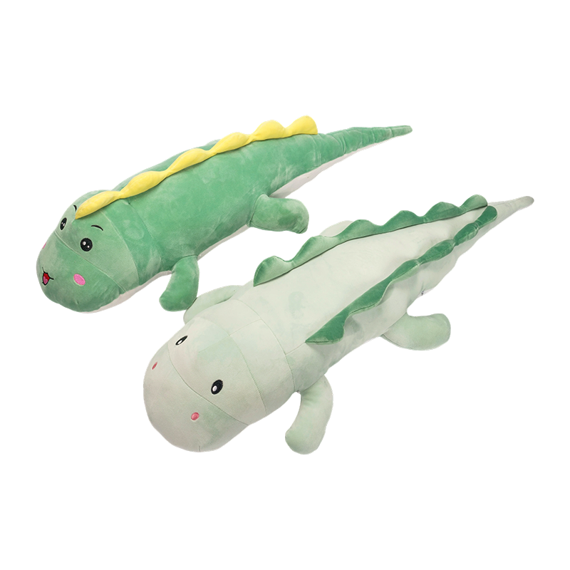 Pluszowe zabawki w kształcie dinozaurów